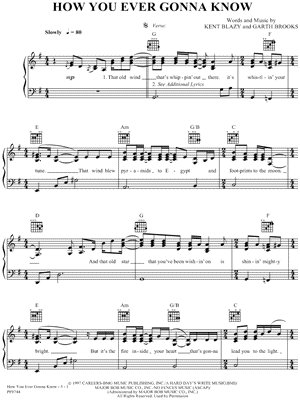 How You Ever Gonna Know