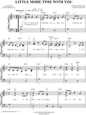 Little More Time With You