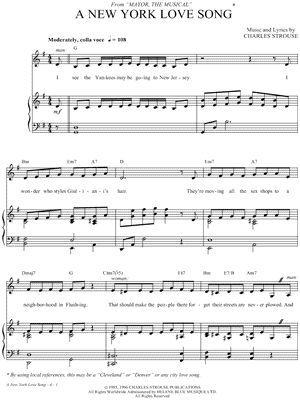 A New York Love Song