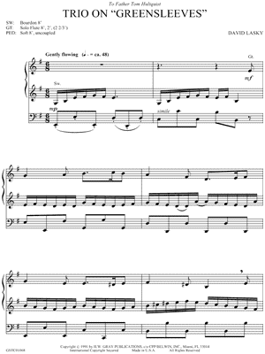 Trio on "Greensleeves"