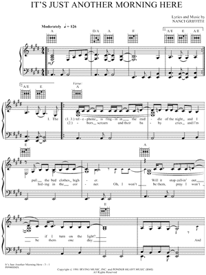 It's Just Another Morning Here