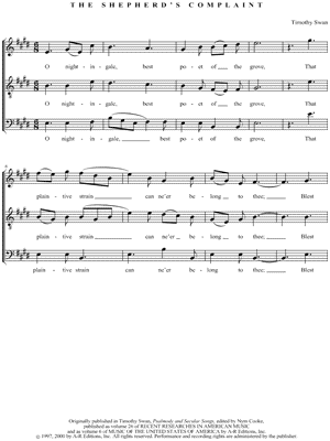 The Shepherd's Complaint