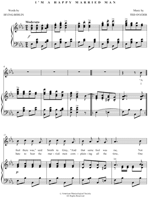 I'm a Happy Married Man