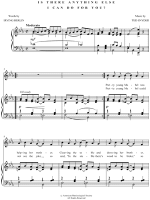 Is There Anything Else I Can Do for You?