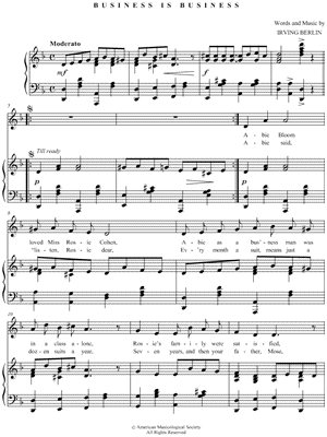 Business Is Business