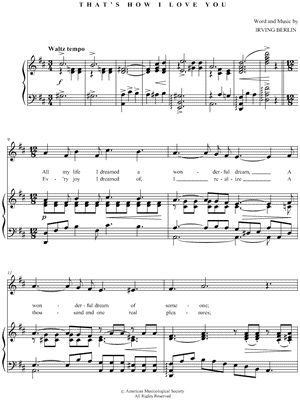 That's How I Love You