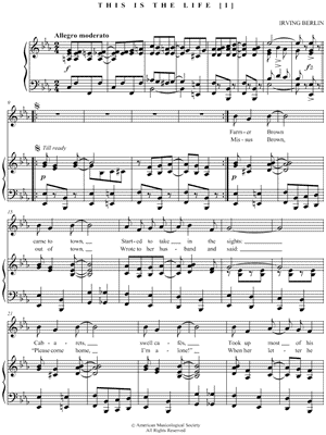 This Is the Life [I]