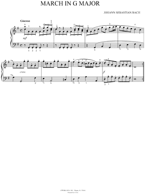 March In G Major
