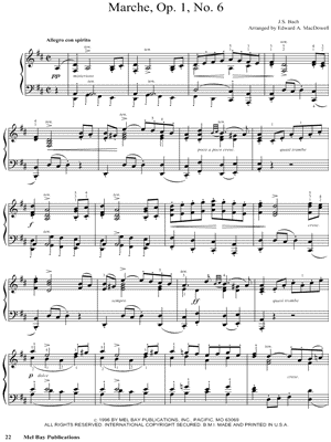 Marche, Op. 1, No. 6