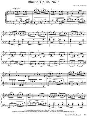 Bluette, Op. 46, No. 8