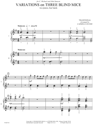 Variations on Three Blind Mice