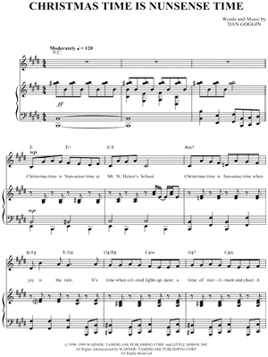 Christmas Time Is Nunsense Time