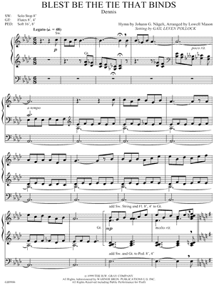 Blest Be the Tie That Binds