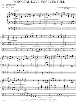 Immortal Love, Forever Full