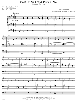 For You I Am Praying