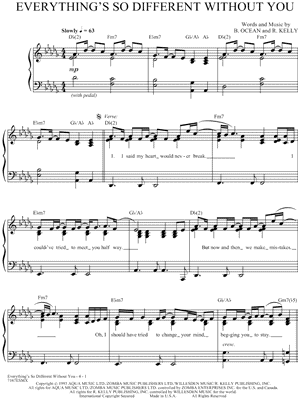 Everything's So Different Without You