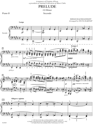 Prelude In C# Minor - Piano II (Secondo Part)