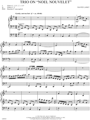 Trio on "Noel Nouvelet"