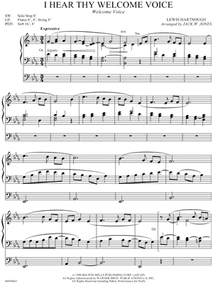 I Hear Thy Welcome Voice