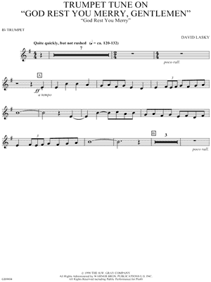 Trumpet Tune on "God Rest You Merry, Gentlemen"