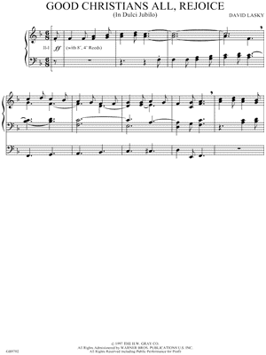 Good Christians All, Rejoice