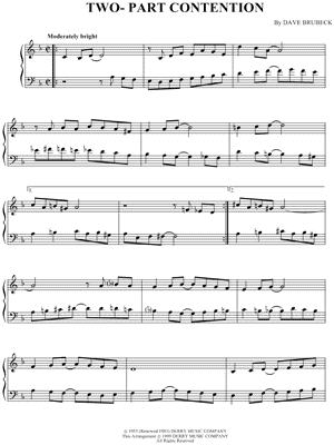 Two- Part Contention