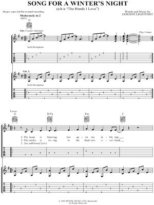 Song for a Winter's Night