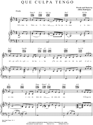Que Culpa Tengo