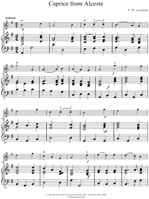 Caprice from Alceste