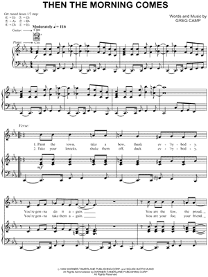 Then the Morning Comes