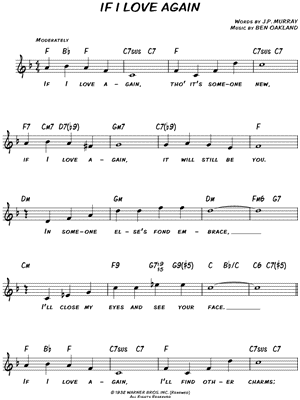 If I Love Again