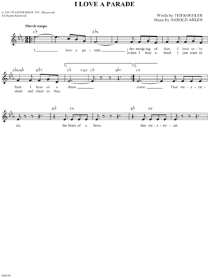 I Love a Parade