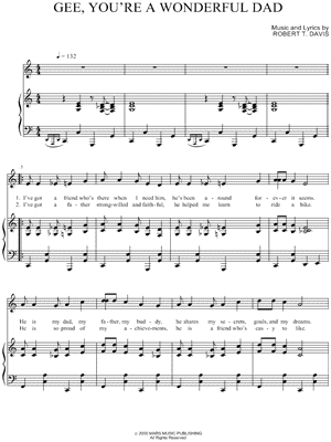 Gee, You're a Wonderful Dad