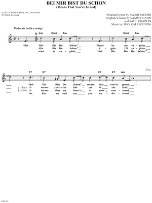 Bei Mir Bist Du Schon