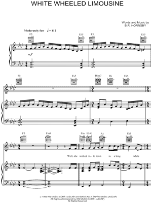 White Wheeled Limousine