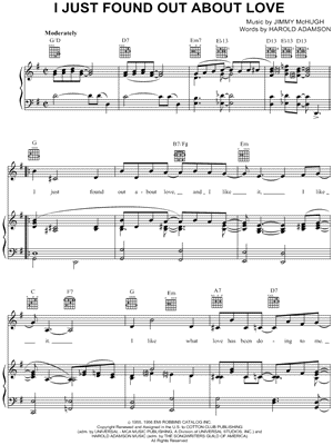 I Just Found Out About Love