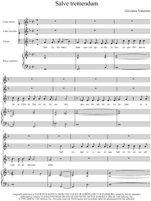 Salve tremendum
