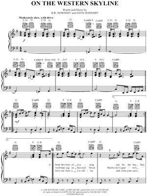 On the Western Skyline