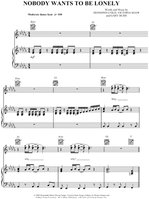 Nobody Wants to Be Lonely