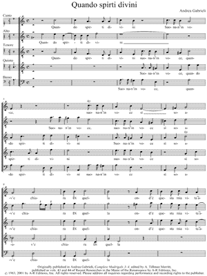 Quando spirti divini