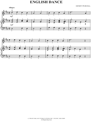 English Dance - Violin & Piano