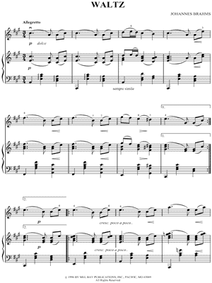 Waltz, Op. 39, No. 15