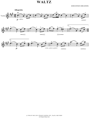 Waltz, Op. 39, No. 15