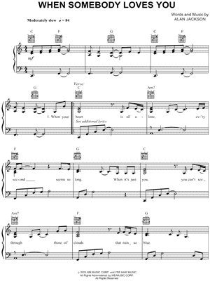 When Somebody Loves You