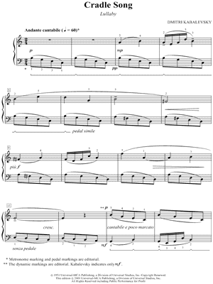 Cradle Song - Lullaby