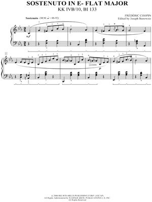 Sostenuto In E- Flat Major