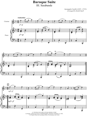 III. Sarabande