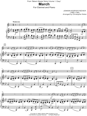 March - Piano Accompaniment