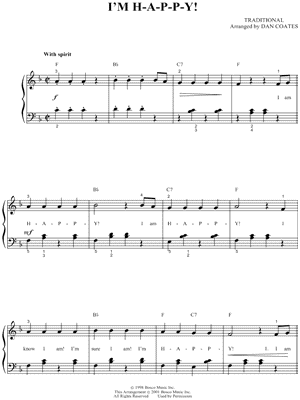 I'm H-a-P-P-Y!