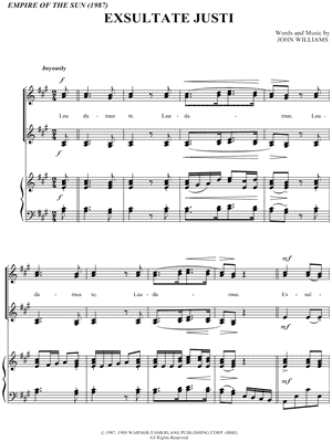 Exsultate Justi